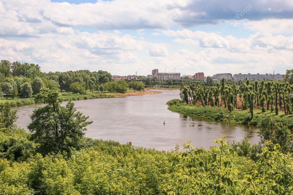 river Dnieper in Mogilev