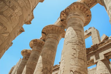 Karnak Tapınağı karmaşık sütunlar Salonu