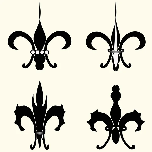 Fleur de lis — Stockvektor