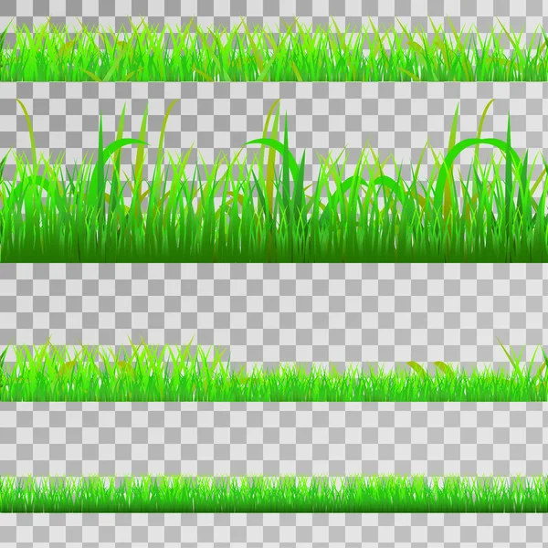 Grama verde sem costura —  Vetores de Stock