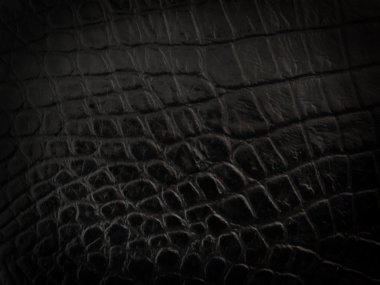 siyah deri doku arkaplanı