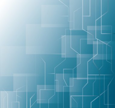 Soyut Teknoloji Hattı Arkaplanı