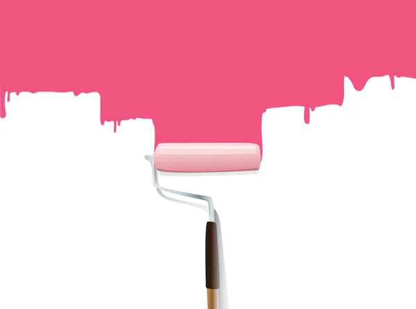 Fırça boya duvar vektör