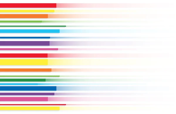 Rainbow linje abstrakt konst bakgrund vektor — Stock vektor