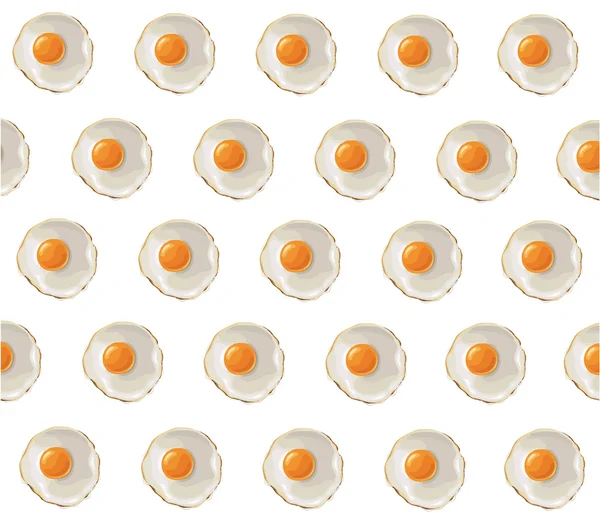 Fried Egg ilustração fundo vetor EPS10 — Vetor de Stock