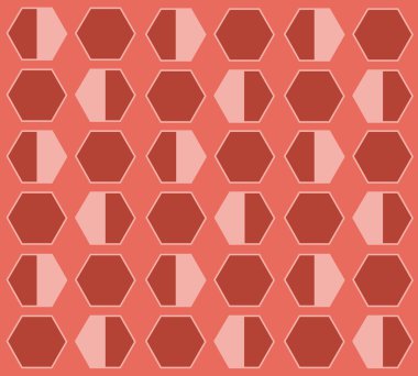 Arı kovanı altıgen pastel karikatür arka plan vektör Eps10