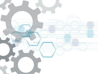 Alan arka plan hattı dişli ve teknoloji