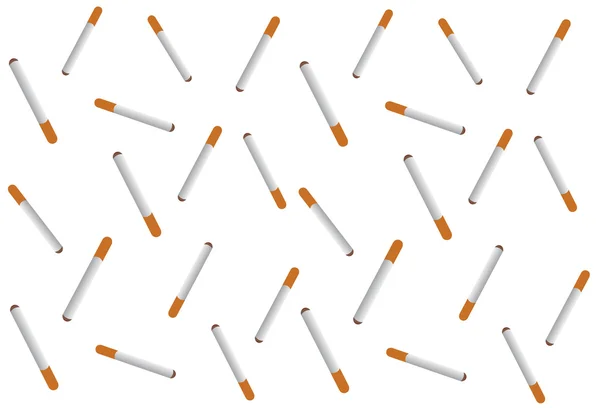 Cigarett bakgrund vektor — Stock vektor