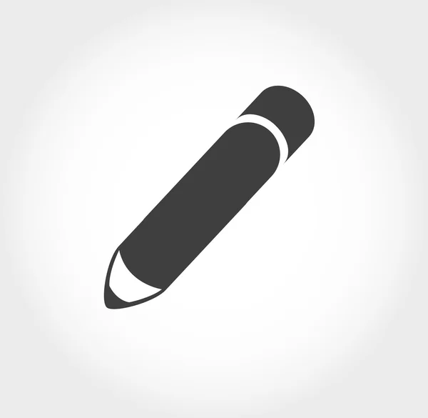 Pencil icon minimal symbol — Stock Vector