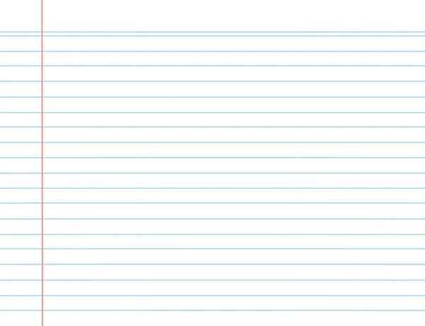 紙の行ベクトルの背景、詳細な罫線入り用紙テクスチャ — ストックベクタ