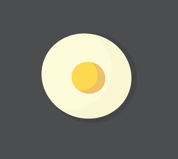 Fondo pastel de huevo frito — Archivo Imágenes Vectoriales