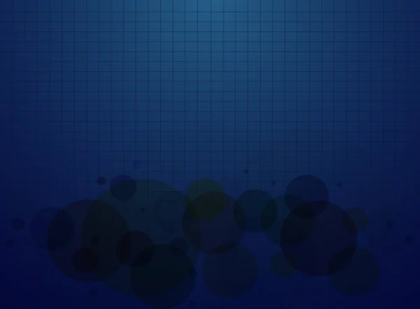 蓝色的抽象线条和圆圈背景矢量 — 图库矢量图片