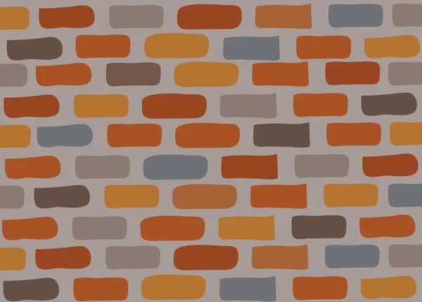 Vector de pared de ladrillo — Vector de stock