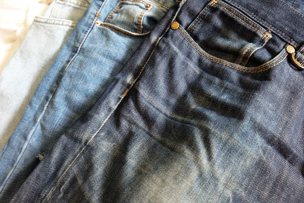 Die Farbe der Jeans — Stockfoto