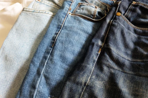 Die Farbe der Jeans — Stockfoto