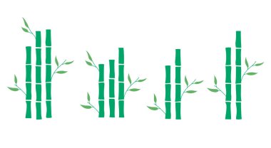 Yaprakları Belirlenmiş Bambu Sapıkları