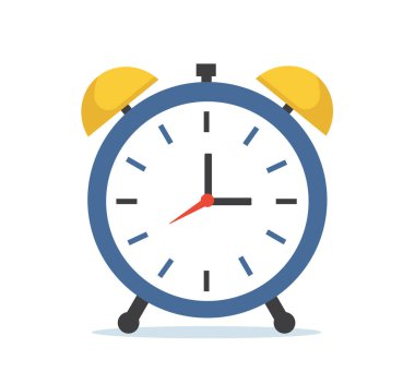 Çalan Alarm Saat vektör çizimi