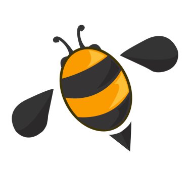 Arılar karikatür vektör