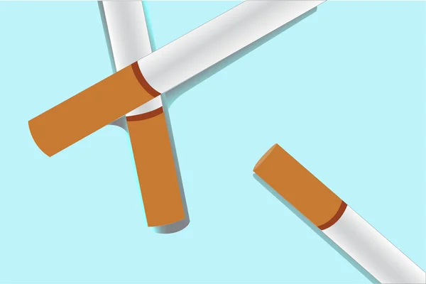 Cigarettes background 2 — Stock Vector
