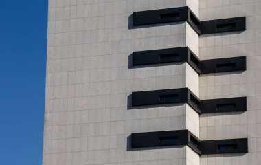 Modern İnşaat Çizgileri ve Şekilleri, Soyut Arkaplan, Braga, Portekiz.