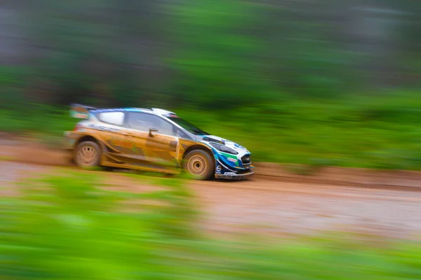 Mai 2021 Wrc Rally Msport Ford Team Adrien Fourmaux Conduisant — Photo