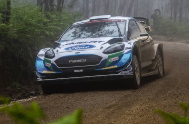 15 Mayıs 2021 - WRC Ralli MSport Ford Ekibi, Adrien Fourmaux Test Yarışması, Felgueiras, Portekiz.  