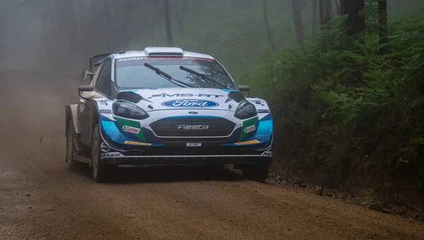 Mai 2021 Wrc Rally Msport Ford Team Adrien Fourmaux Conduisant — Photo