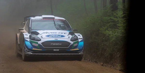 Mai 2021 Wrc Rally Msport Ford Team Adrien Fourmaux Conduisant — Photo