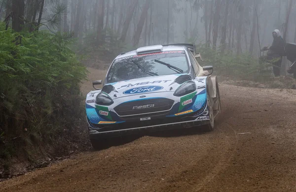 2021 Május Wrc Rally Msport Ford Team Adrien Fourmaux Driving — Stock Fotó