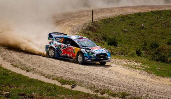 Mai 2021 Rallye Portugal Adrien Fourmax Renaud Jamoul Volant Ford — Photo