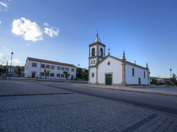 Hermosa Iglesia Boticas Durante Pandemia Covid Portugal —  Fotos de Stock
