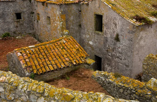 Convento Abandonado Dentro Fortaleza Insua Caminha Portugal —  Fotos de Stock