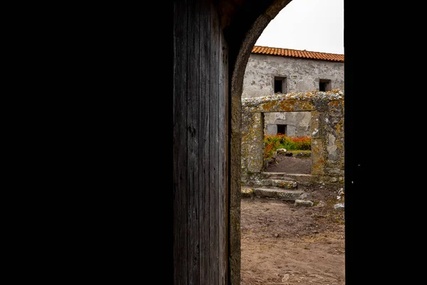 Convento Abandonado Dentro Fortaleza Insua Caminha Portugal —  Fotos de Stock