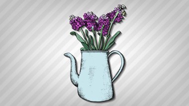 Buket vektör çizim 