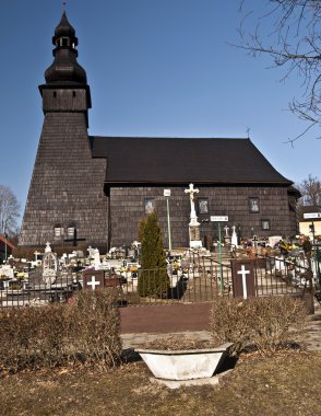 ahşap kilise mezarlığına Konczyce Wielkie ile