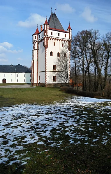 Bila vez in Hradec nad Moravici in Czech republic — Stockfoto