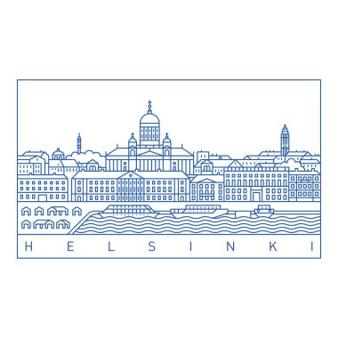 Helsinki hat sanat manzara