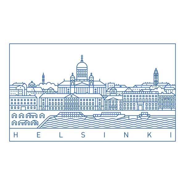 Helsinki hat sanat manzara