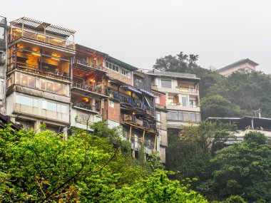 21 Mar 2016 yeni Taipei, Tayvan Jiufen Köyü
