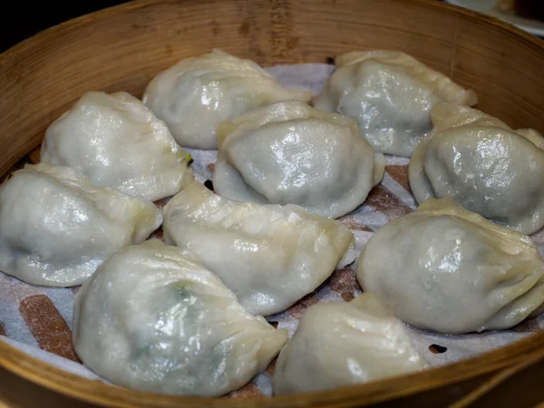 Comida china Dim sum en Taiwán — Foto de Stock