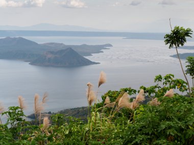 Taal Volkanı Tagaytay Filipinler