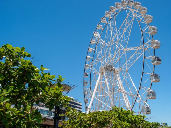 Pariserhjul med blå himmel — Stockfoto