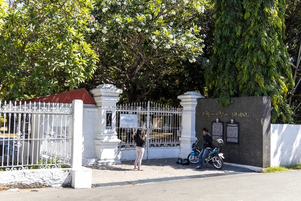 May 2021 People Who Take Photo Gate Aguinaldo Museum Cavite — Stock Photo, Image