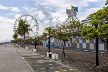 Manila 'da Pazar Manila Körfezi, Manila, Filipinler, 13 Haziran 2021