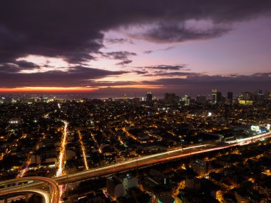 Günbatımı Manila, Filipinler