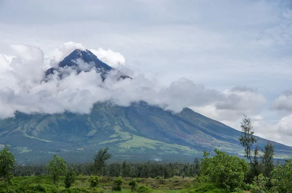 Mayon volca 콜, 필리핀에서 — 스톡 사진