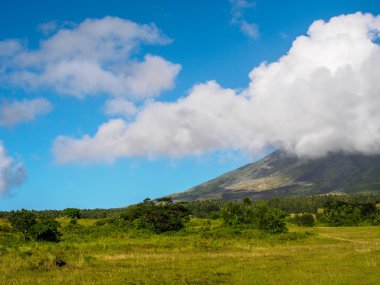 Bicol, Mayon volkanı. Filipinler