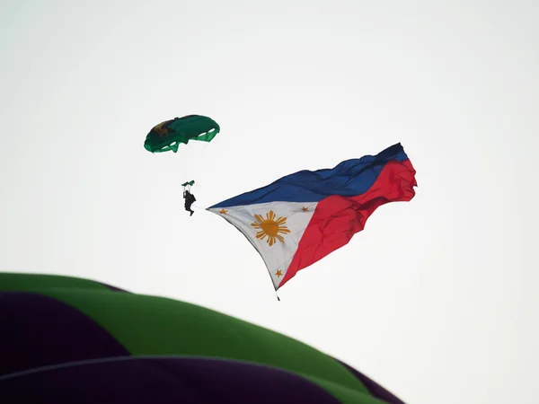 14 Şubat 2016 Clark Pampanga, Filipinler - 20 Filipinler Uluslararası Hotair Balon Fiesta — Stok fotoğraf