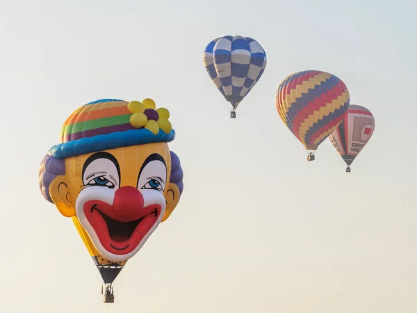 Feb 14, 2016 Clark Pampanga , Philippines - 20th Philippines International Hotair Baloon Fiesta — Stock Photo, Image