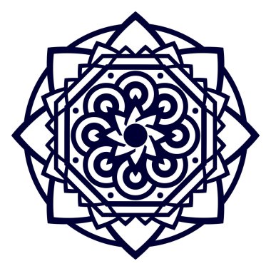 siyah ve beyaz dairesel desen